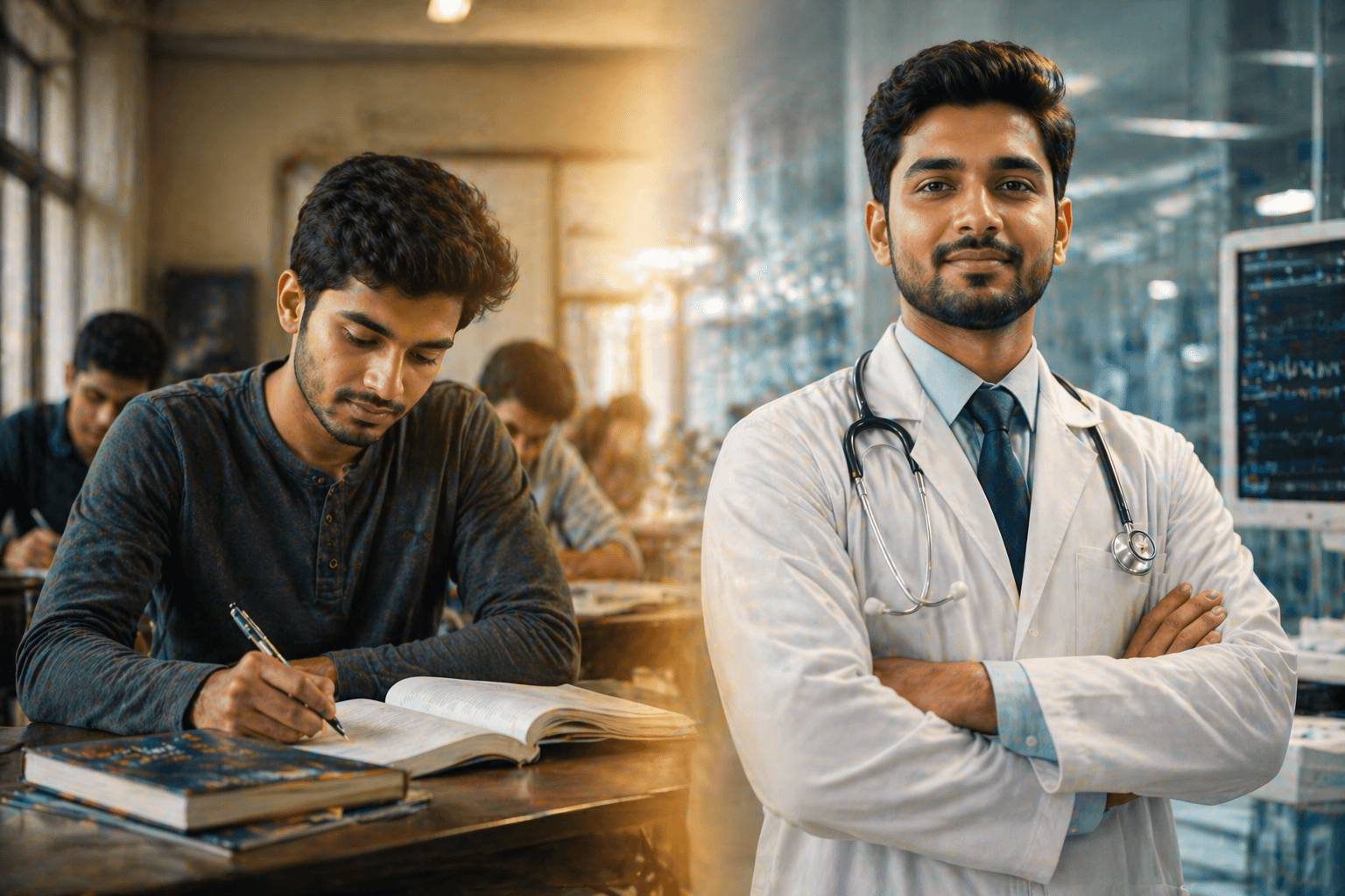 Student journey from classroom learning to professional confidence